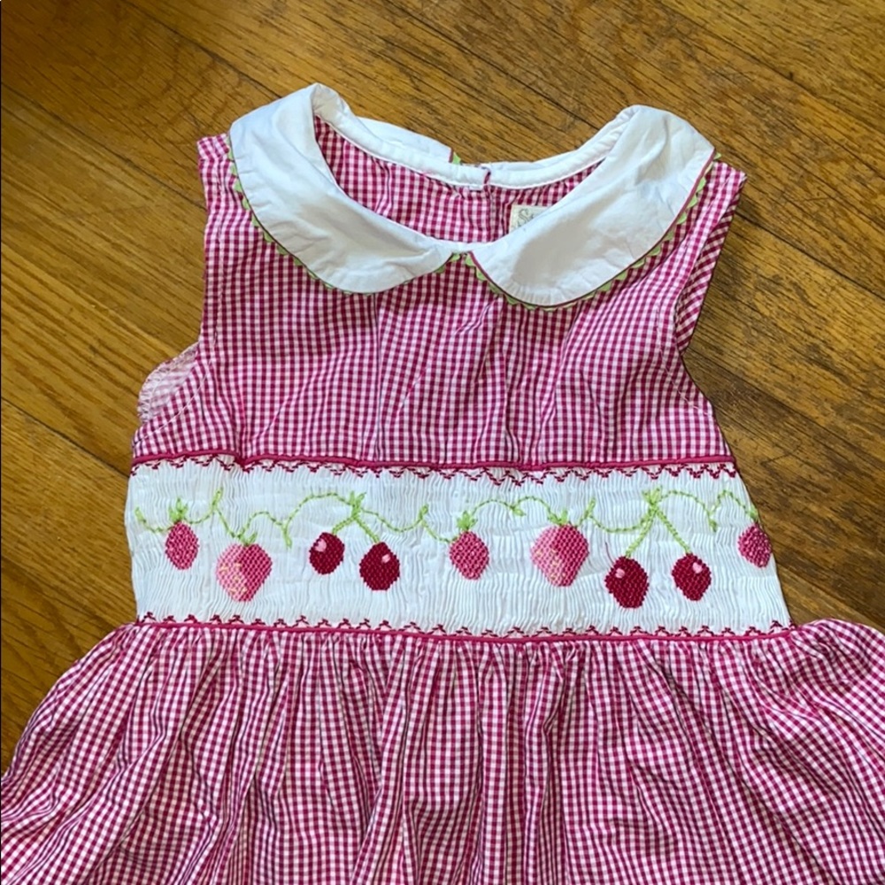 Strawberry Faire Girls Dress